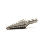 TEMO M35 Cobalt Double Flute Step Drill, 9 Size From 1/4 Inch (6.4 mm) To 3/4 Inch (19 mm), 3/8 Inch (9.5 mm) Shank