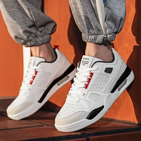 

Men‘s Trendy Color Block Breathable Lightweight Shoes Outdoor Comfortable Walking Sneakers Casual Shoes For Youth Teenager Y2K Men‘s Shoes