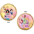 thumbnail image 3 of Disney Princess Happy Birthday Authentic Licensed Theme Foil / Mylar Balloon 18" ( Each ), 3 of 3