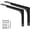 20 INCH x 12 INCH (L Beam), variant on L Shelf Brackets,max Load 300lbs, Premium Alloy Metal Heavy Duty Shelf Bracket, high Strength Mounting Hardware Included, countertop Support,Corner Brace