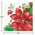 thumbnail image 2 of Perfect Poinsettia Paper 16 Ct Luncheon Napkins, 2 of 2