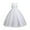White, variant on Odeerbi 2025 Kids Dress Girls Sleeveless Princess Dress Bow Tie Lace Flowers Mesh Dress Tufted Dress
