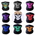 thumbnail image 2 of Gorro deportivo multifuncional para exteriores, diadema de protección facial, polaina para el cuello, bufanda envolvente, banda para el sudor para caza, pesca y senderismo, 2 of 5
