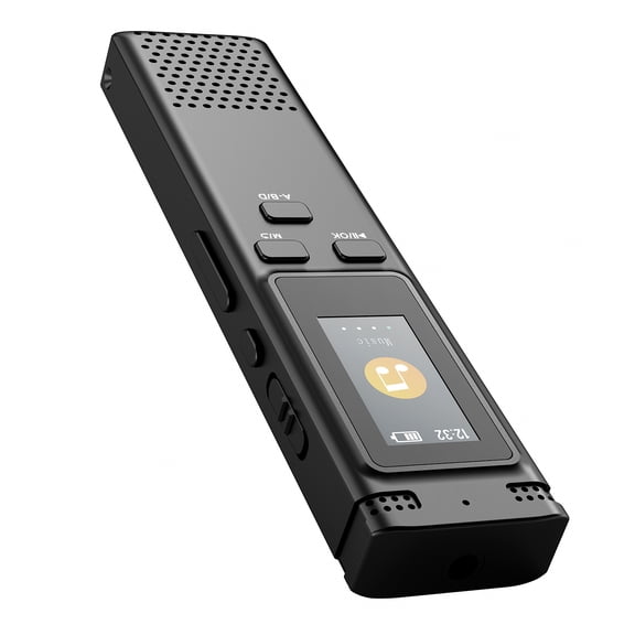 Voice Digital Voice Recorder 0.96in TFT Color Screen Portable Voice Activated Audio Recording Device For Lectures Meetings Class Interview