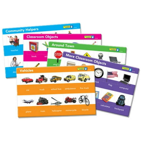 Educational Insights Language Acquisition Puzzles - School and Community