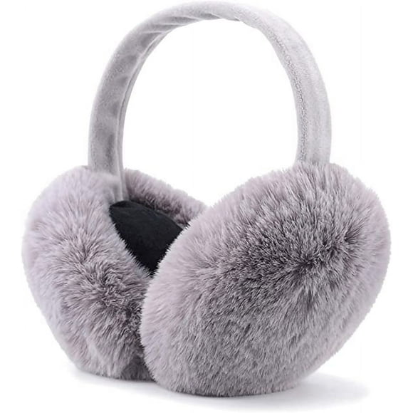 Winter Ear muffs Faux Fur Warm Earmuffs Cute Foldable Outdoor Ear Warmers For Women Girls