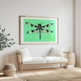 thumbnail image 6 of Dragonfly - Painting Dragonfly Insect Watercolor Nature Animal Wildlife Illustration Unframed Wall Art Print 36 x 48 inches, 6 of 10