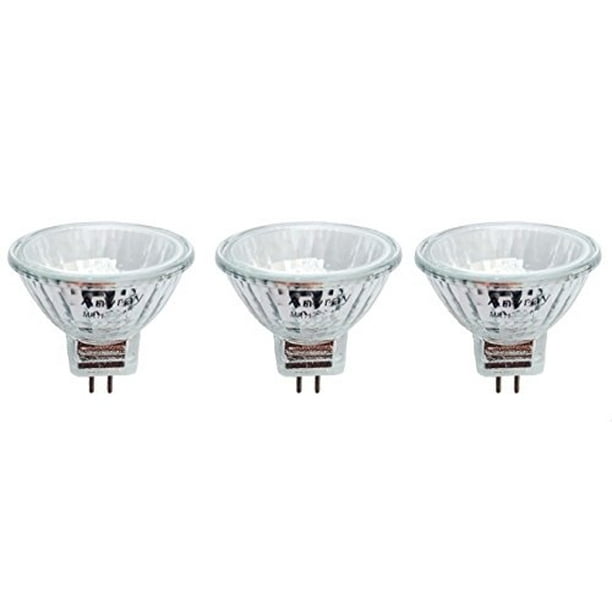 Anyray A1870Y (3Bulbs) 35 Watt Clear MR11 12Volt Precision Halogen