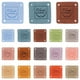 thumbnail image 1 of 45 piezas Etiquetas hechas a mano Etiquetas de cuero PU Etiquetas de crochet etiquetas de ropa con agujeros, 1 of 5