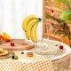 thumbnail image 3 of Banana Stand Banana Hooks Stackable Organizer with Wooden Base & Stainless Steel Hook for Pantry Di, 3 of 5