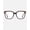 Torte, variant on Unisex Square Blue Light Glasses | Yara