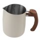 thumbnail image 4 of Jarra de acero inoxidable para espumar leche con escala interior y pico antigoteo - Jarra humeante para café blanco perlado de 600 ml, 4 of 8