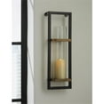 thumbnail image 2 of Bowery Hill Wall Sconce in Natural and Black, 2 of 3