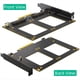 thumbnail image 3 of Adaptador Dual U.2 A PCIe 4.0 X8, Elevador de Tarjeta U.2 SFF-8639, Compatible con 2 SSD U.2, Compatible con Win8/10/11 Linux, 3 of 5