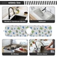thumbnail image 6 of Coolnut 2 Pack Faucet Mat Splash Guard for Kitchen Sink,Butterflies and Birds 30x5 Inch Super Absorbent Microfiber Sink Protector Mat, Kitchen Sink Mat Machine Washable Kitchen Sink Accessories, 6 of 7