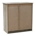 thumbnail image 5 of Kings Brand Furniture Sideboard Accent Storage Cabinet with 3 Shelves & 1 Cupboard, Oak Gray, 5 of 5
