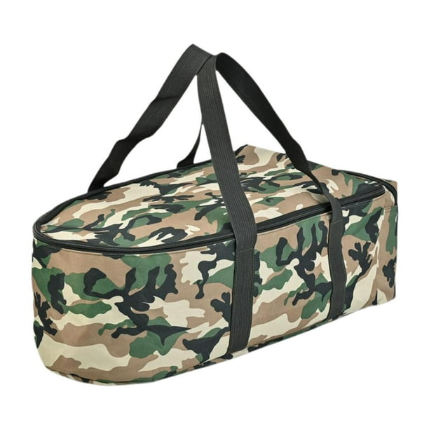 Bolsa de aparejos de pesca, bolsa de transporte, organizador de gran capacidad con asa Estilo A
