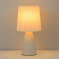 thumbnail image 1 of SSZMDLB under $5 Bedside Lamp, Touch Control Table Lamp, USB Charging Ports, Linen Fabric Shade, Nightstand Lamp, Remote Control Dimming, Timing Function, Bedroom Living Room Lighting, 1 of 7
