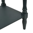thumbnail image 3 of Decor Therapy Simplify Accent Storage Shelf End Table, Traditional Style, Navy 24" x 19.5" x 15.75", 3 of 5
