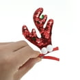thumbnail image 5 of Unique Bargains 1 Pair Christmas Hair Clips Double Antlers Hairdo Clip for Christmas 1.97"x0.79"x4.33" Red, 5 of 6