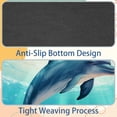 thumbnail image 4 of Dolphin Printed Non-Slip Rubber Bottom Gaming Mouse Pad 8.3x9.8 Inch Square Office and Gaming Mouse Mat, 4 of 6