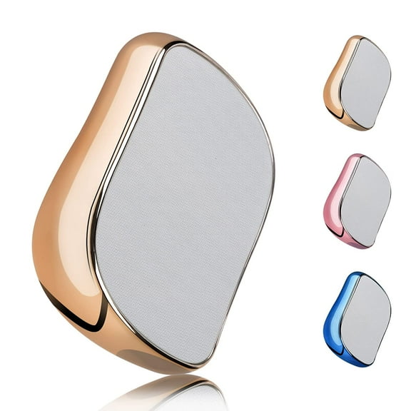 Crystal Hair Eraser Magic Nano Crystal Painless Hair Remover Stone (Gold)