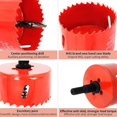 thumbnail image 4 of Hss Bi-metal Hole Saw With Shank For Wood And Metal, 4 of 5