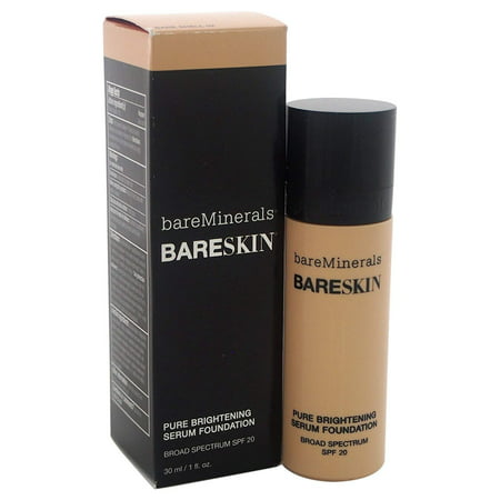 bareMinerals Pure Brightening Serum SPF 20 All Skin Types Bare Shell 02 Foundation for Women, 1