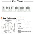 thumbnail image 3 of Patlollav Womens Coat Plus Size Clearance Hooded Zippers Solid Long Sleeve Jackets, 3 of 6