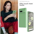 thumbnail image 4 of Silicone Case for Google Pixel 7A 5G, Soft-Touch, Shockproof, DustProof, Full Body Armour Phone Cover for Google Pixel 7A 5G - Mint Green, 4 of 14