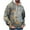 B Gray, variant on SGFCWSX Mens Hooded Sweatshirt Men Fleece Graphic Loose Pullover Hoodie Coffee Size XL
