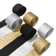 thumbnail image 1 of 6 rollos de de papel crepé, decoraciones para fiestas, Material para manualidades DIY, telón de fondo, para fiesta para el día Negro, 1 of 7