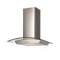 thumbnail image 2 of Ancona 30" Glass Canopy Series 400 CFM Wall Mount Range Hood, 2 of 4