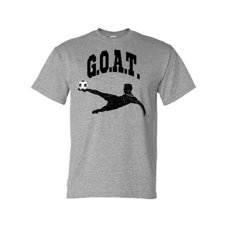 - G.O.A.T Soccer Mens Short Sleeve