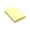 Yellow, variant on 1 Pack Tearable Square Sticky Notes Pad 100 Sheets, Blank Message Memo Sheets, Practical Stationery for Student Notebook, Office Reminder and Daily Message Recording