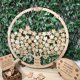 thumbnail image 3 of Personalized Wedding Guestbook Alternative, Wooden Wedding Drop Box, Round Wedding Drop Box Ideas - Sy, 3 of 5