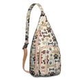 thumbnail image 1 of Sac à Bandoulière à Thème Animalier, Rangement à Étages à la Mode pour Femmes et Hommes, 1 of 4