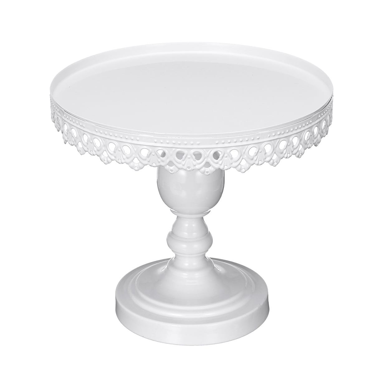 Cake Stand Metal Crystal Dessert Display Holder Silver Decoratins for Wedding