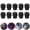 thumbnail image 2 of 10 piezas de tapas para interruptores de pastilla de guitarra eléctrica, accesorio para guitarra, color negro, 2 of 12