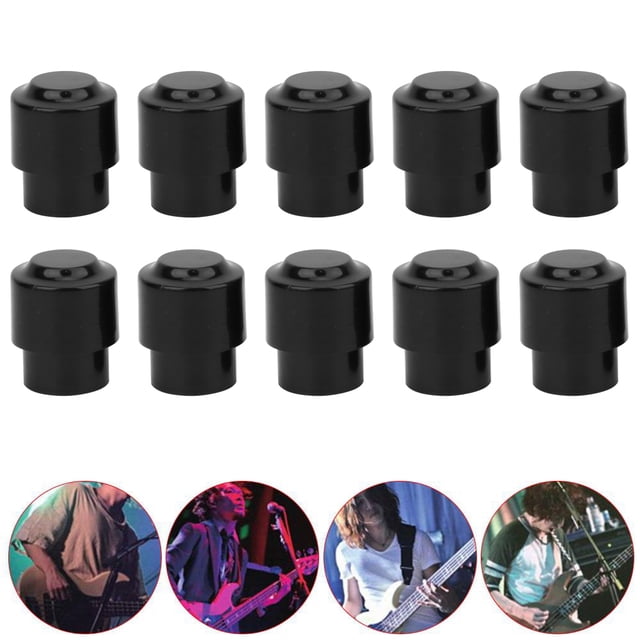 Tip Knob, Long Service Life Guitar Tip Knob, Convenient To Use Easy To Install And Remove for Instrument Lovers Guitar White,Black