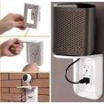 thumbnail image 3 of Poste de alimentación, estante para enchufe de pared, enchufes decorativos extraíbles, estante de carga para teléfono móvil, fácil instalación, 3 of 5