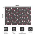thumbnail image 5 of Dark Gray Christmas Gnome Pattern Door Rugs,Washable Non Slip Door Mats Indoor,Decorative Door Mats,Entry Mat Indoor for Entrance,Bedroom,Kitchen,Bathroom,16"x24", 5 of 6