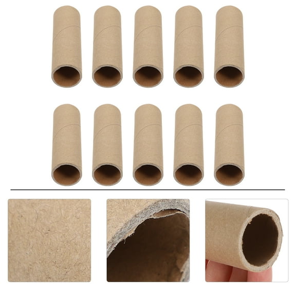IMIKEYA Thick Round Cardboard Tubes Paper 15pcs
