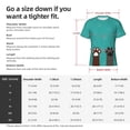 thumbnail image 4 of Rocae Cute Cat Paw And Dog for Men's Moisture-Wicking Crew Tee - T-Shirt for Sports, Outdoor Activities, and Casual WearXX-Large, 4 of 9
