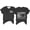 Dark Gray, variant on Womens Tops Short Sleeve Dear Person Behind Me Print Crew Neck T Shirt Clothing T Shirt Fashion Clothes Blouses Dressy Casual Women