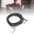 thumbnail image 4 of Guitar Cable 9.8FT, 6.35MM 1/4 Inch Audio Connection Wire, 6.35MM Male Jack Stereo Audio Balanced Line, for Electric Guitar Bass Mixer Microphone Stage, 4 of 7