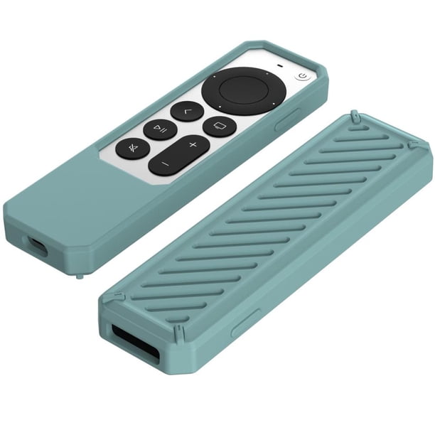 Control Remoto De Silicona A Prueba De Golpes Compatible Con 2021 Apple Tv 4K Accesorios De Control Remoto Estuche Protector Antideslizante Con Todo Incluido sonducket HA039417-06