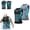 Black+grey, variant on Slimflex Compression Shirt for Men, Slim Sleeveless Body Shaper Vest with Breathable Fabric for Chest and Waist Support Under Shirts