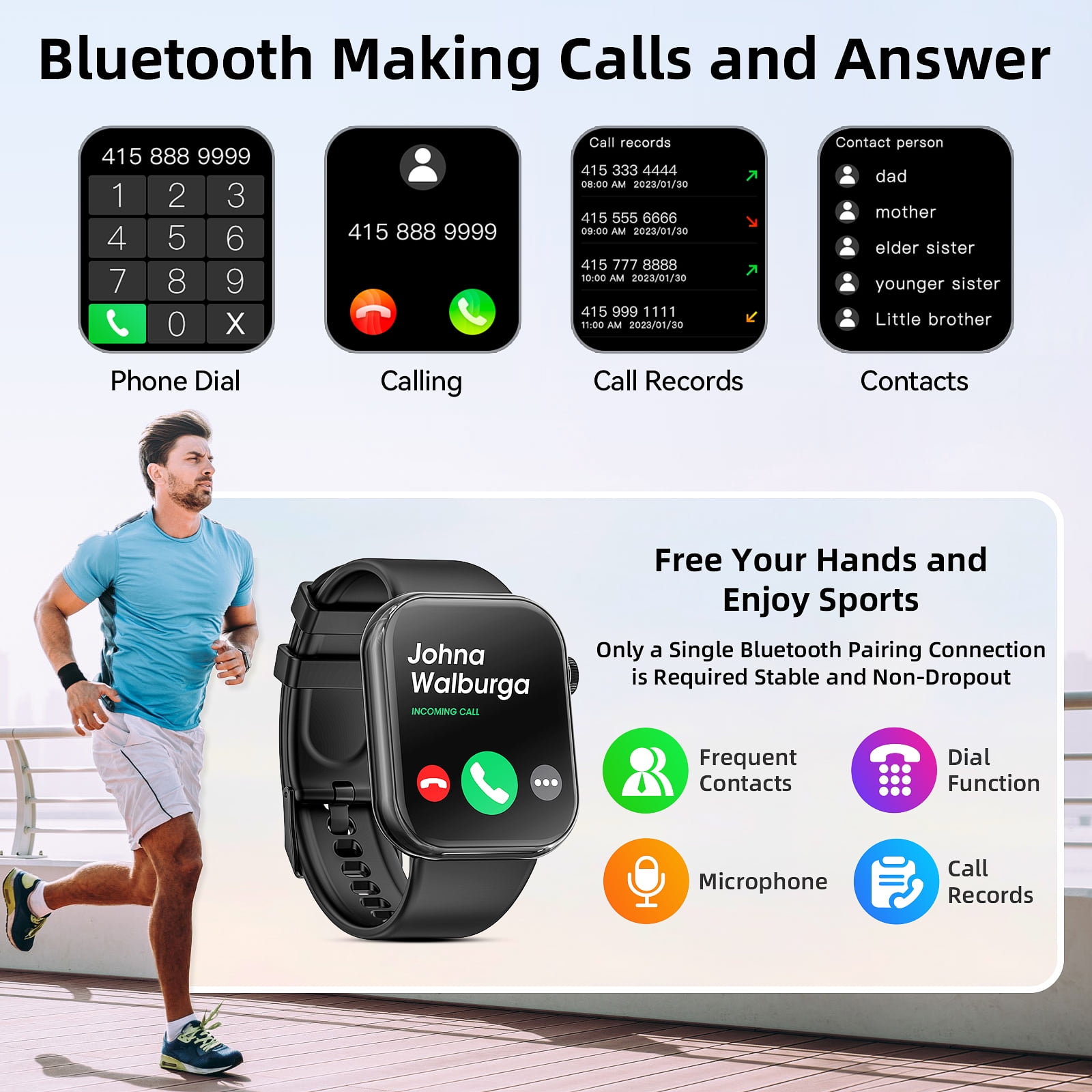 smart watch for Women, Compatible with Android and iPhone Devices, Featuring Fitness Tracker, 1.85-inch Smartwatch Gift, Answer/Make Calls/120 Sports Modes, IP68 Water-Resistant Fitness Watch (Gold)
