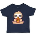 thumbnail image 3 of Inktastic Sloth Pizza Boys or Girls Baby T-Shirt, 3 of 5